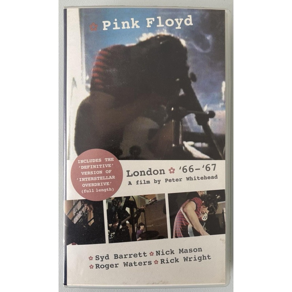 Pink Floyd - London 1966-67 - Live Syd Barrett Era Concert Film - VHS Tape NTSC